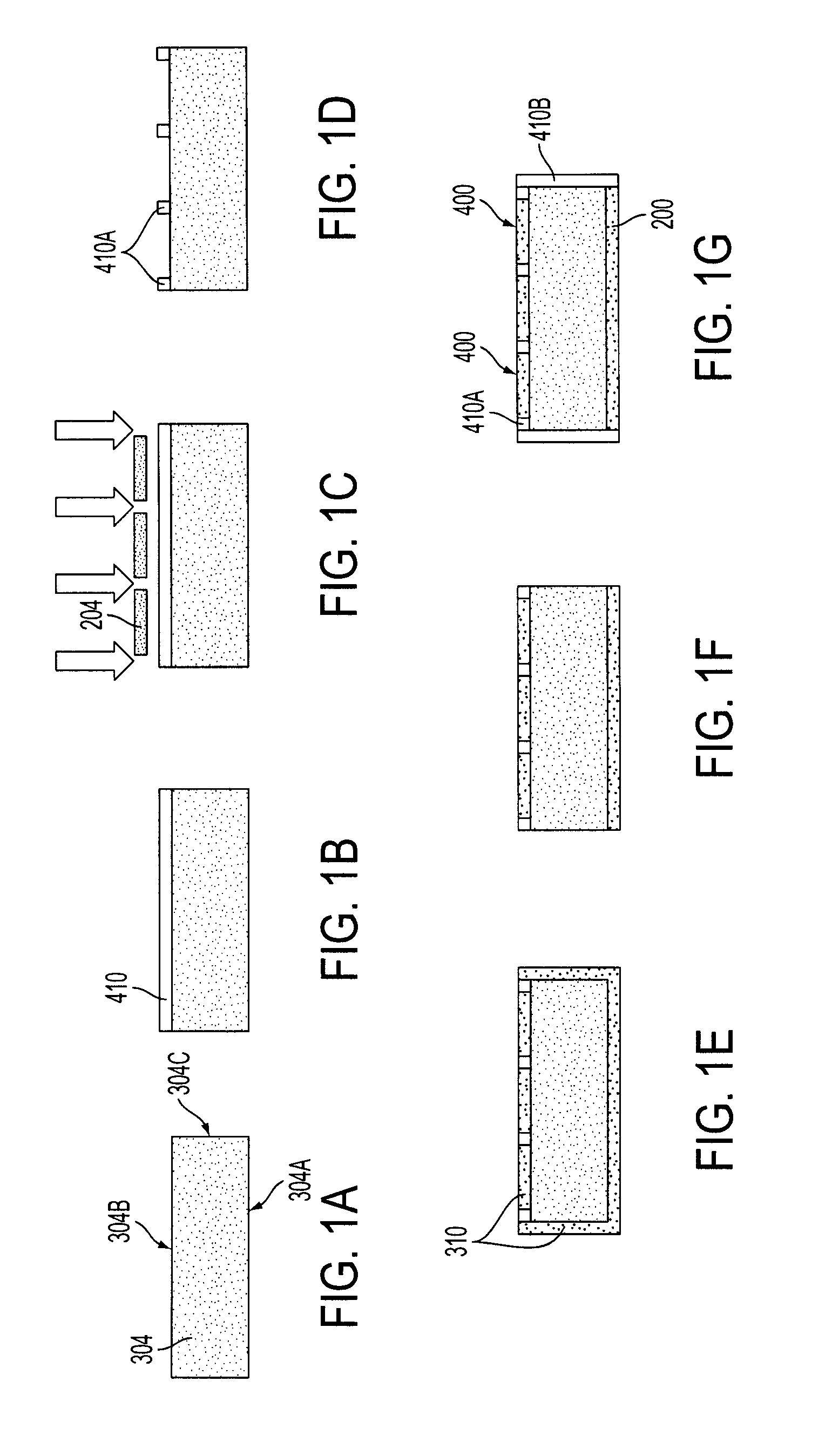 Method of fabricating patterned CZT and CdTe devices