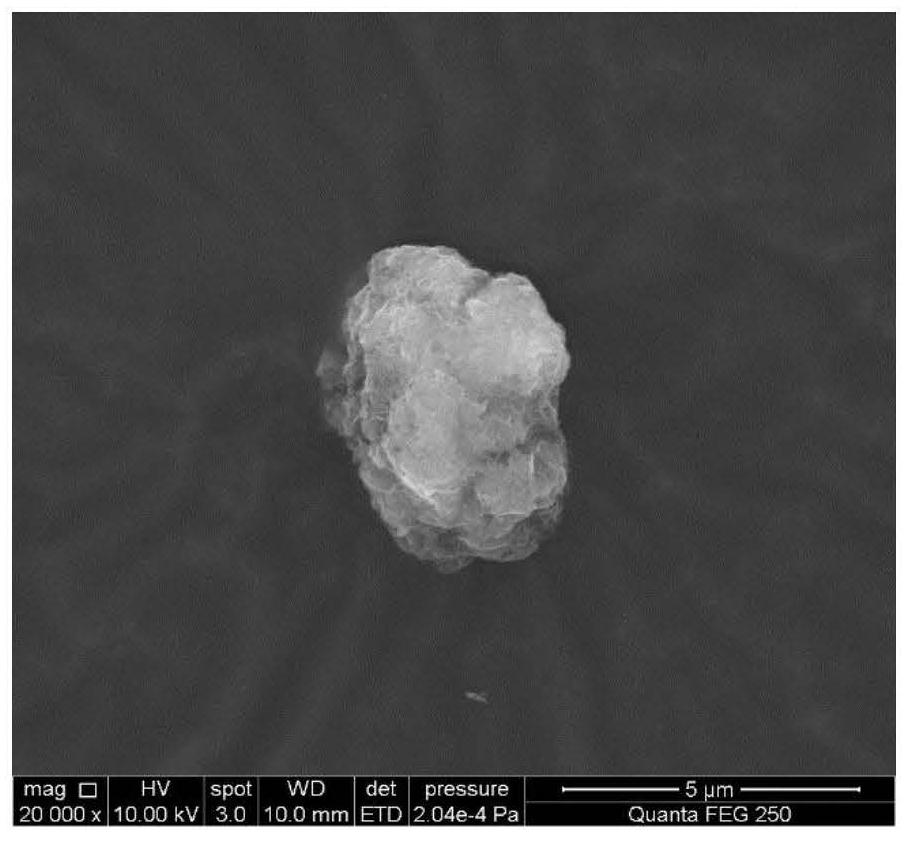 A kind of hydrotalcite and preparation method thereof and application of hydrotalcite in adsorbing pfos pollutants in water body