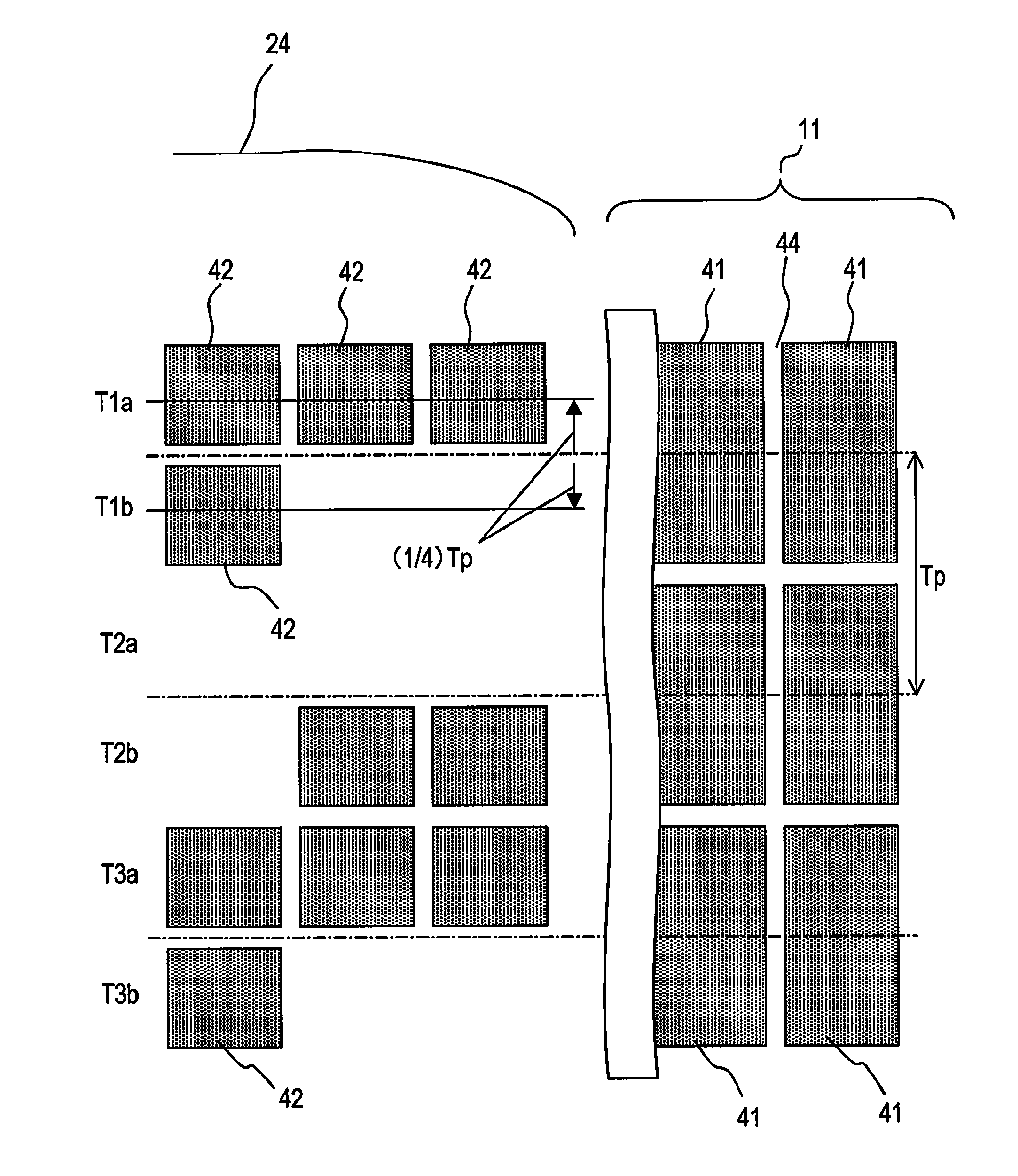 Magnetic storage medium and magnetic recording device