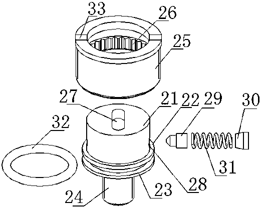 Light source adjustment mechanism for red dot sight