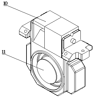 A level pendulum prism pasting tool and its use method