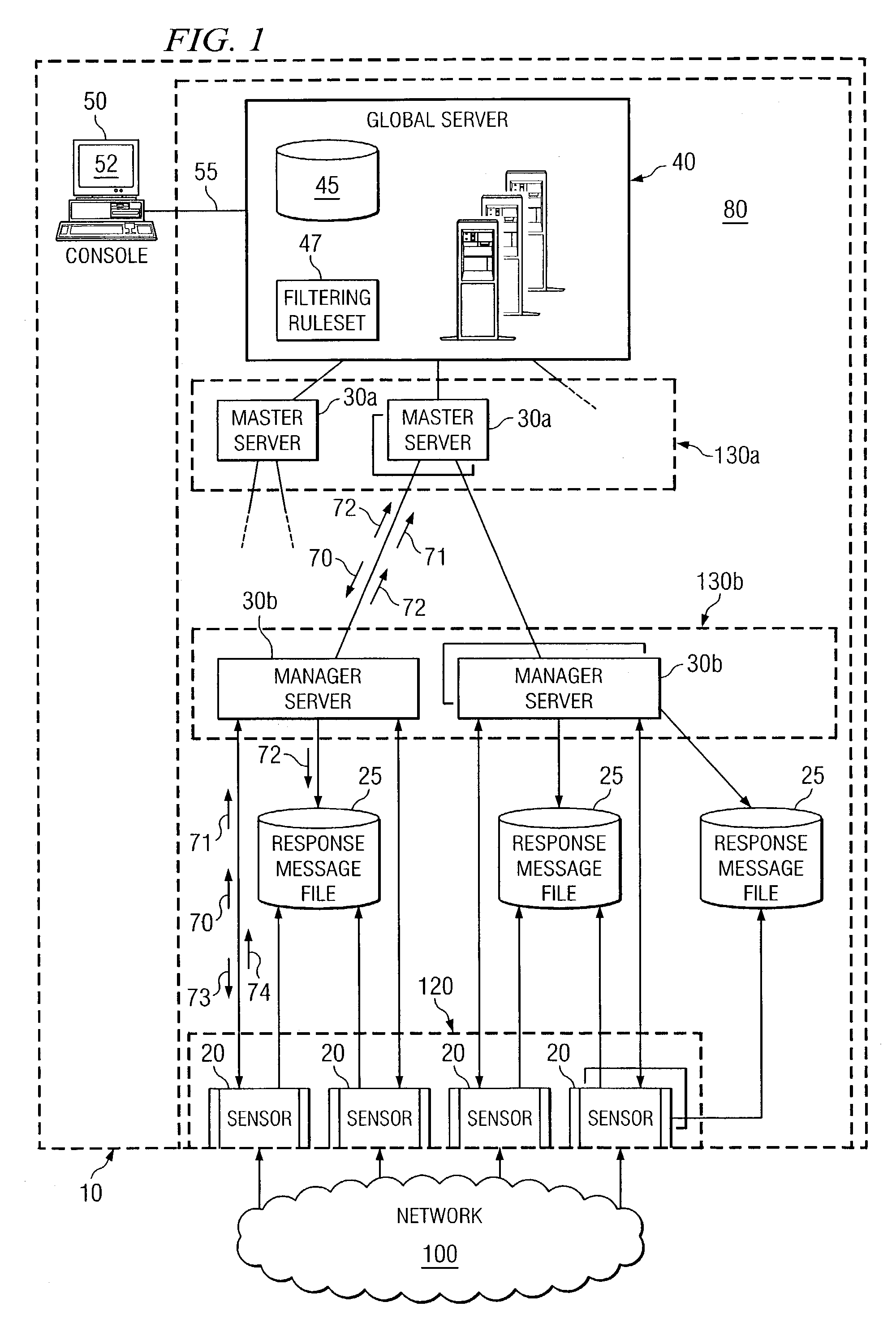 Vertically extensible intrusion detection system and method