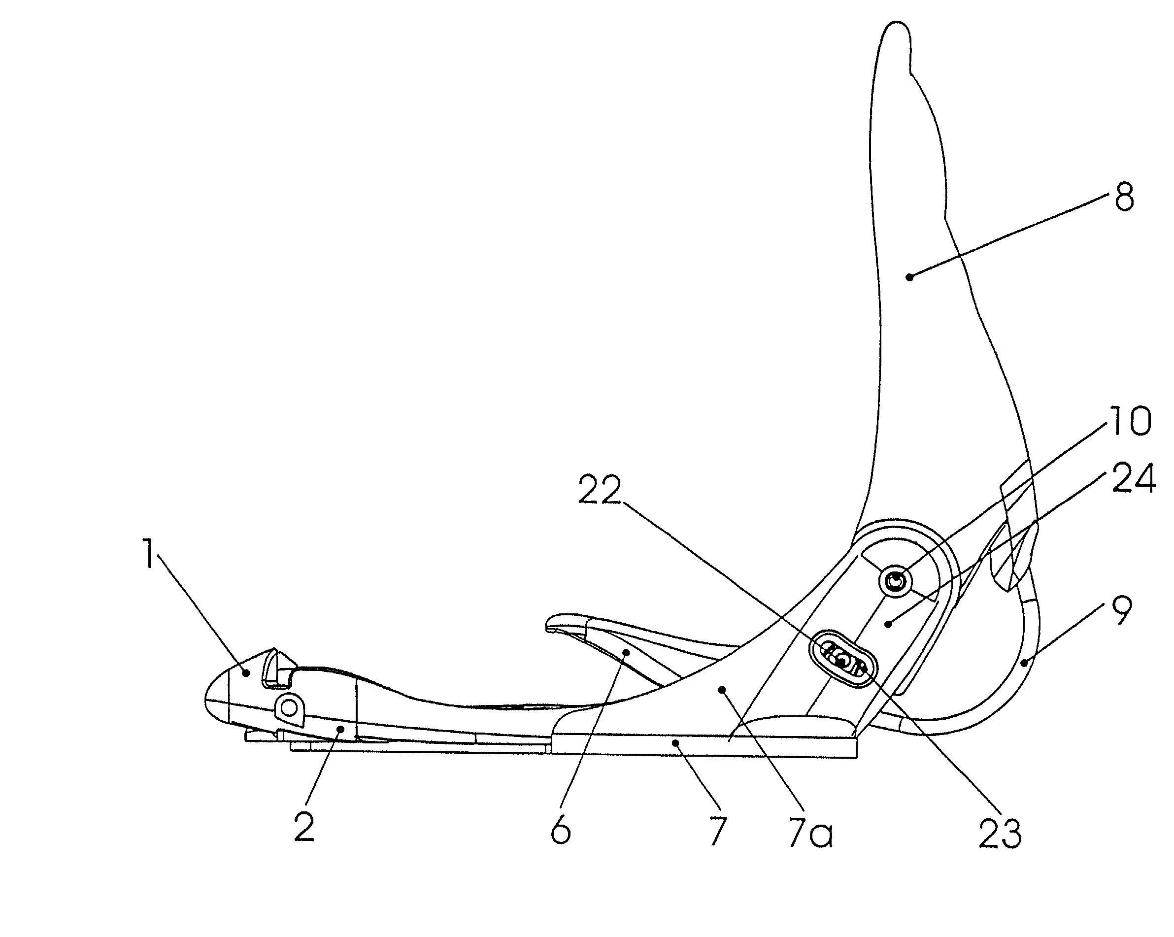 Snowboard binding