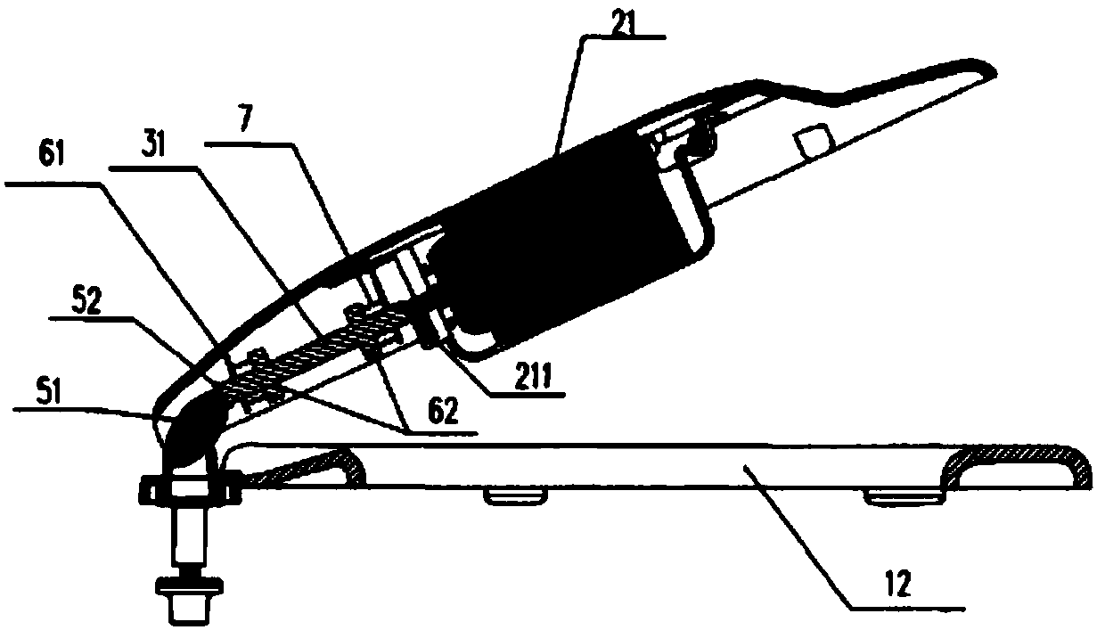Pedestal pan containing plate cover with built-in spraying system