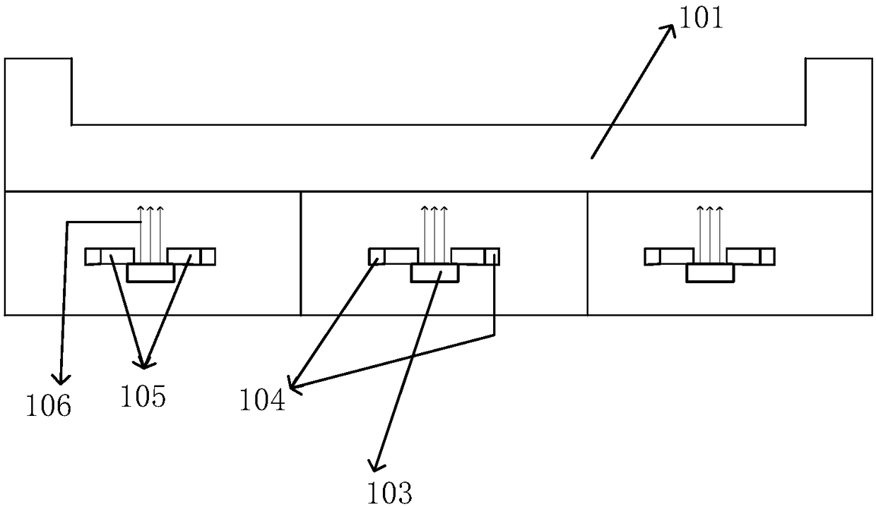 A multi-area monitoring anti-pasting electric baking pan based on light sensor