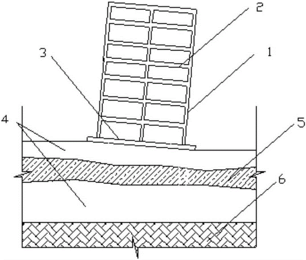 Method for correcting deviation of building in miniature pile hole earth taking manner