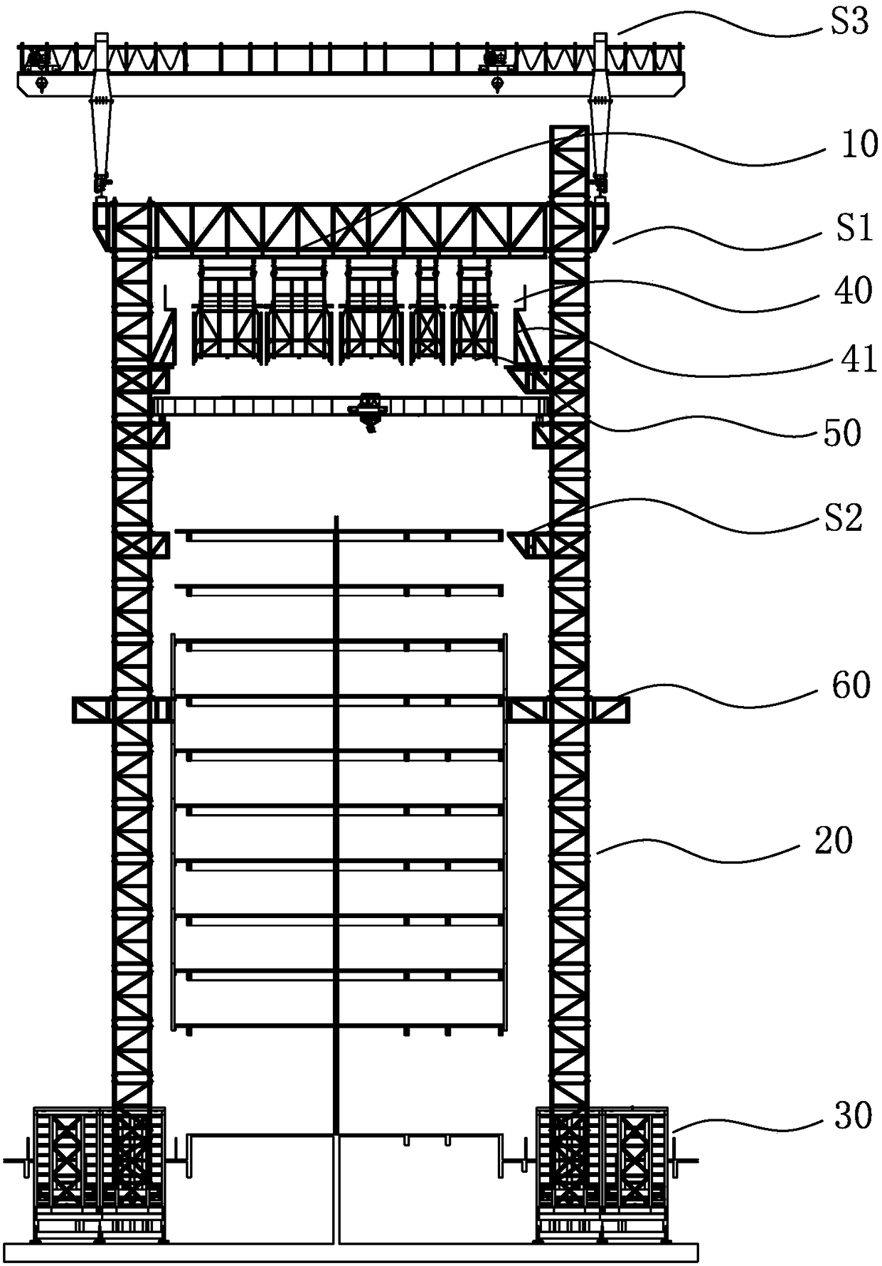 aerial building machine