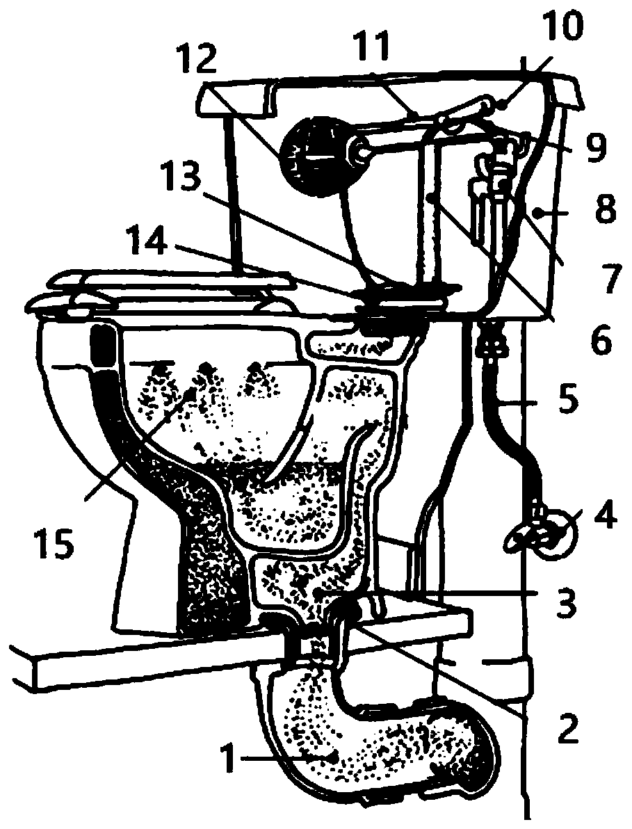 Novel floating slow-release hedging environment-friendly toilet cleaning block, closestool and method