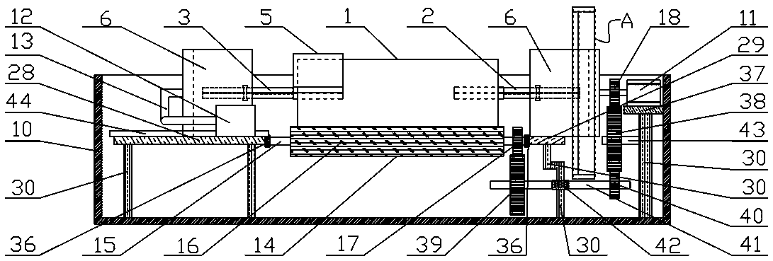 Dust removing cleaning device for filter cartridge