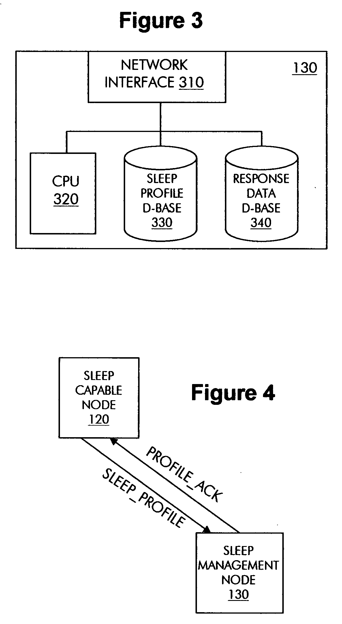 Method and system for external preprocessing of service requests directed to a sleeping node