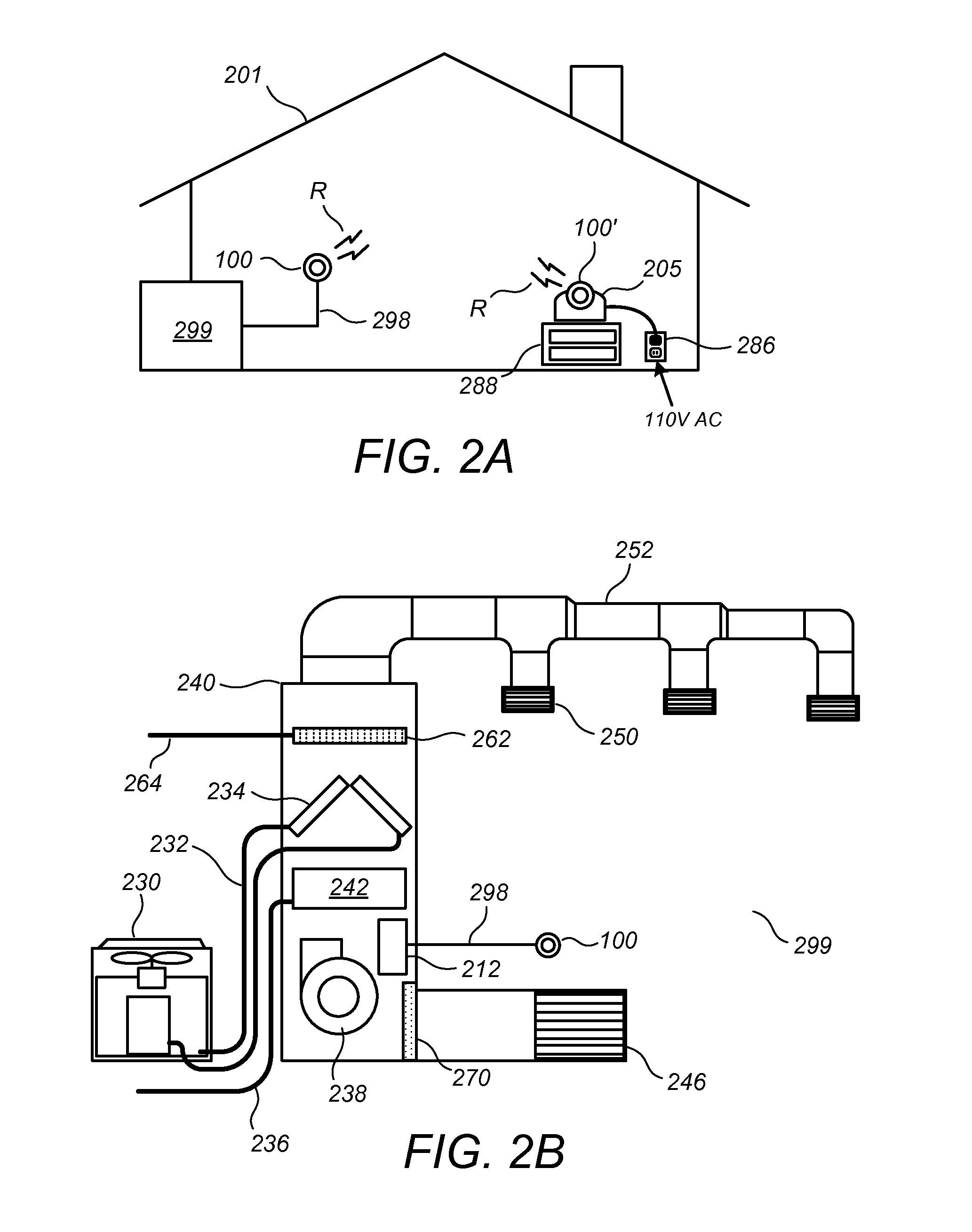Computational load distribution in a climate control system having plural sensing microsystems