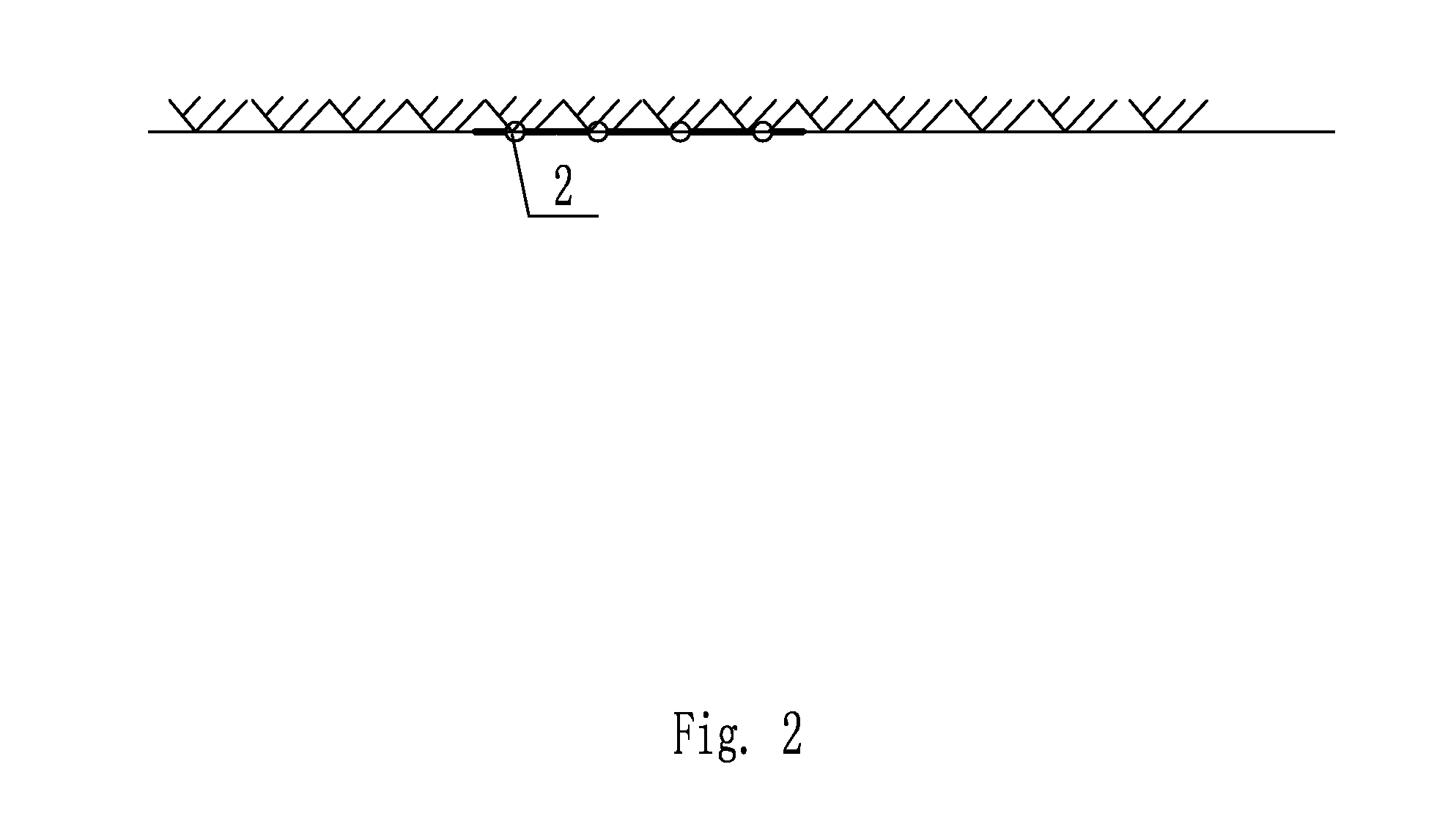 Polymer grouting method for constructing vertical supporting system