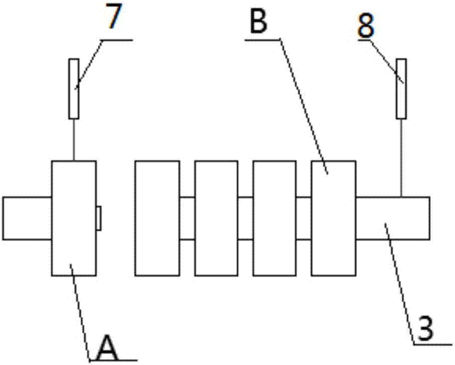 Automatic roll replacing device