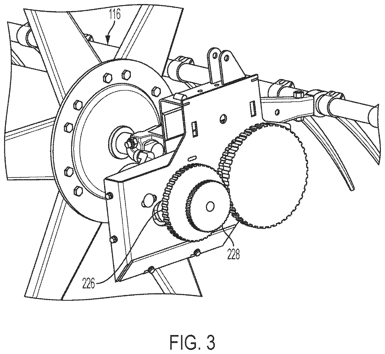 Variable speed reel drive for a header of an agricultural harvester
