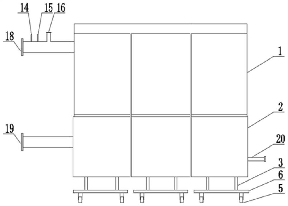 Safe and efficient solid heat storage electric boiler with variable heat transfer surface