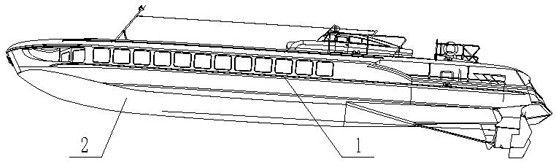 Ship protection structure and construction method