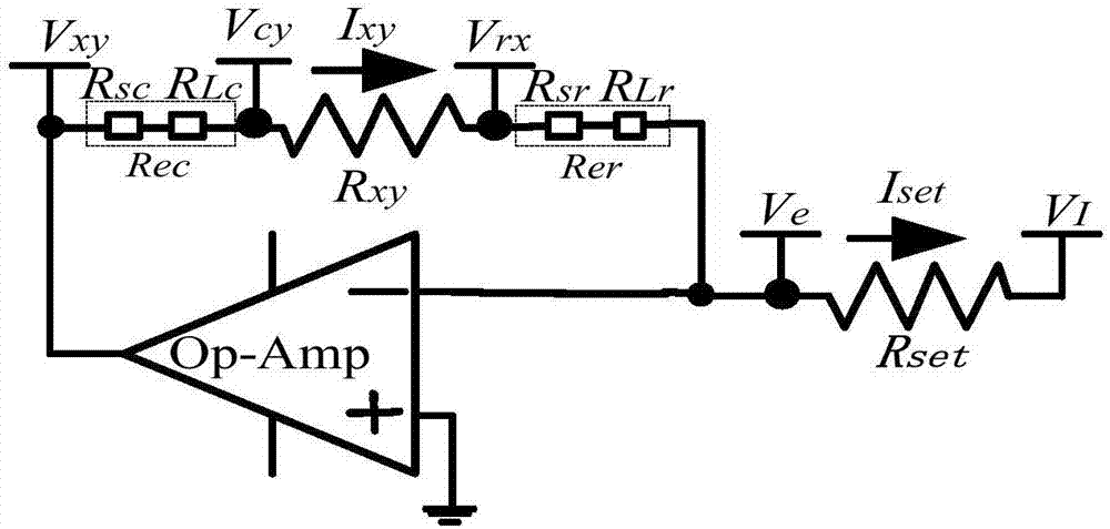 Resistive sensor array readout circuit and its readout method, a sensing system