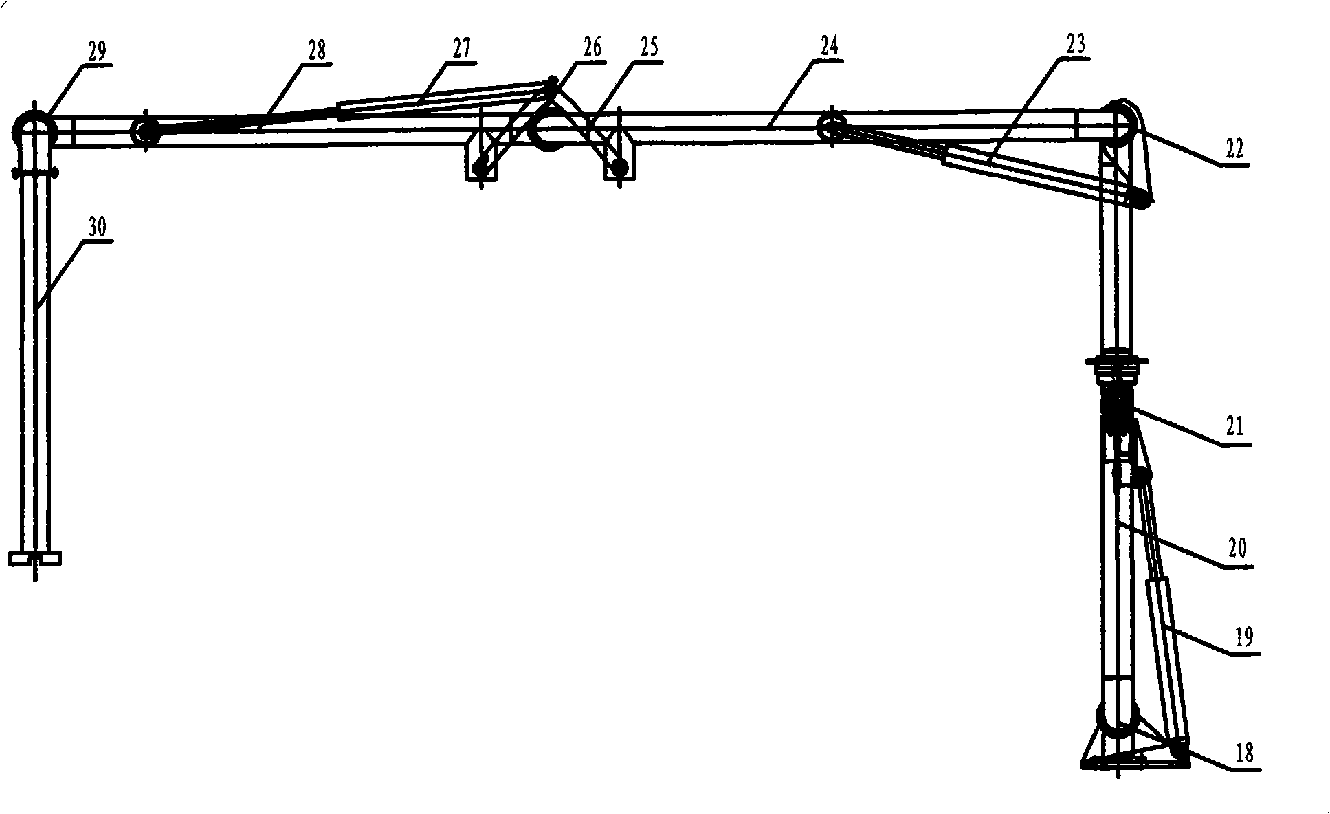 Oil sending and receiving equipment for railway tanker