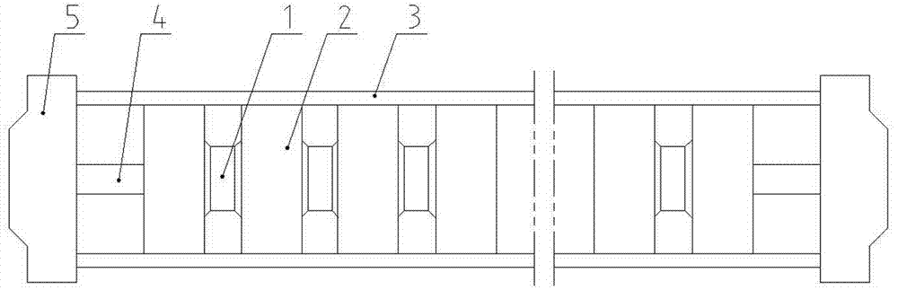 Rectifier valve bank unit of extra-high voltage ground wire direct-current deicing device