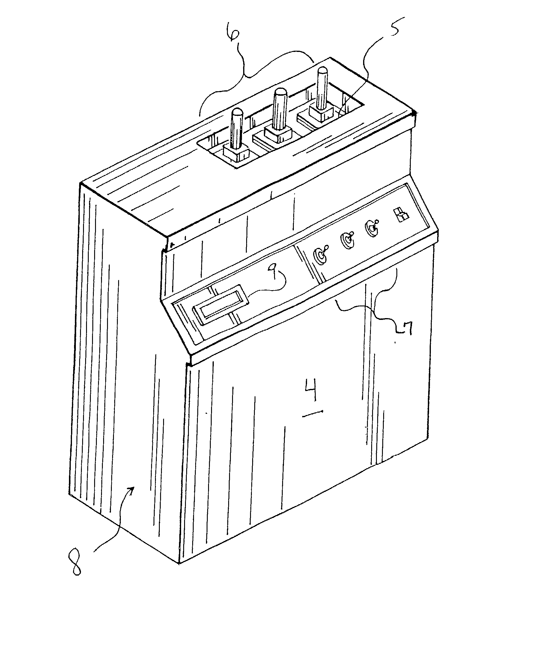 Hand-held, heat sink cryoprobe, system for heat extraction thereof, and method therefore