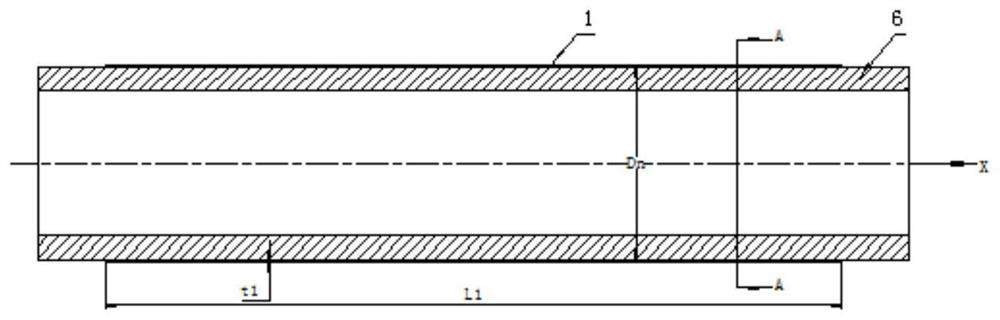 Manufacturing method of thin-walled stainless steel composite pipe