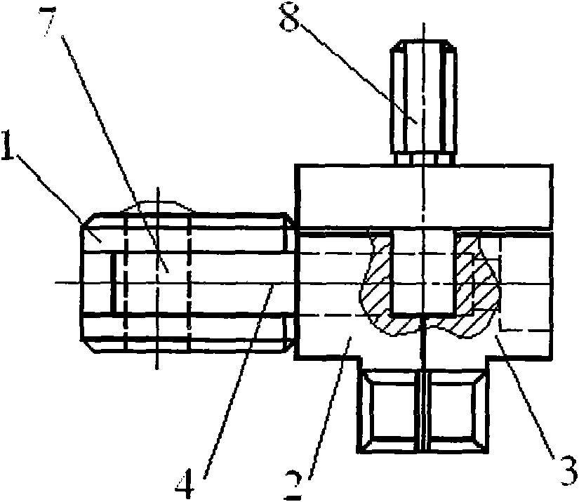 Pressing chuck for corrugated hose