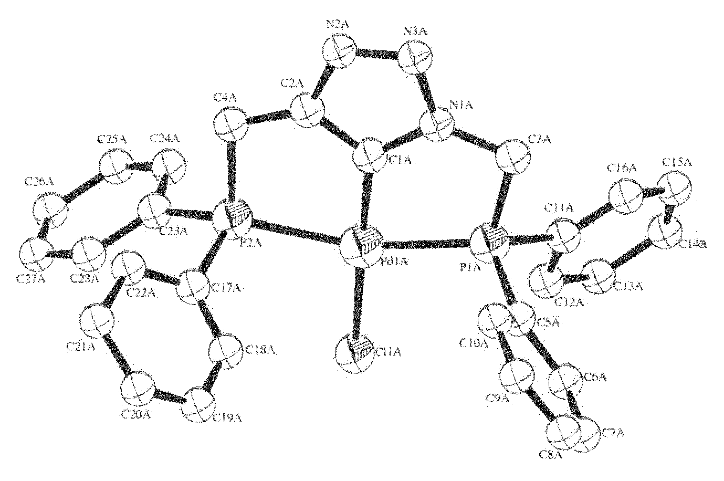 Novel diarylphosphine-containing compounds, processes of preparing same and uses thereof as tridentate ligands