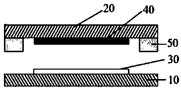 Laser packaging OLED illumination panel and packaging method
