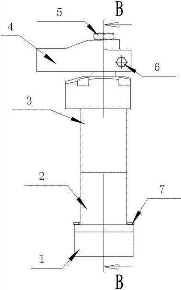 Intelligent clamping force adjusting oil cylinder