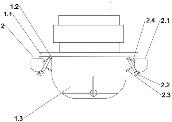 A lifting ship balancing system and its working method