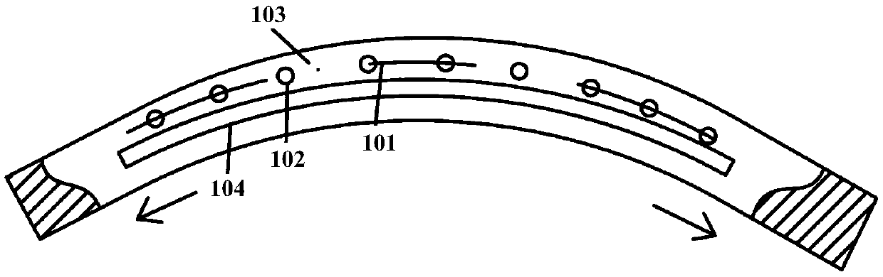 Connecting piece, connecting assembly, bending device and flexible screen terminal