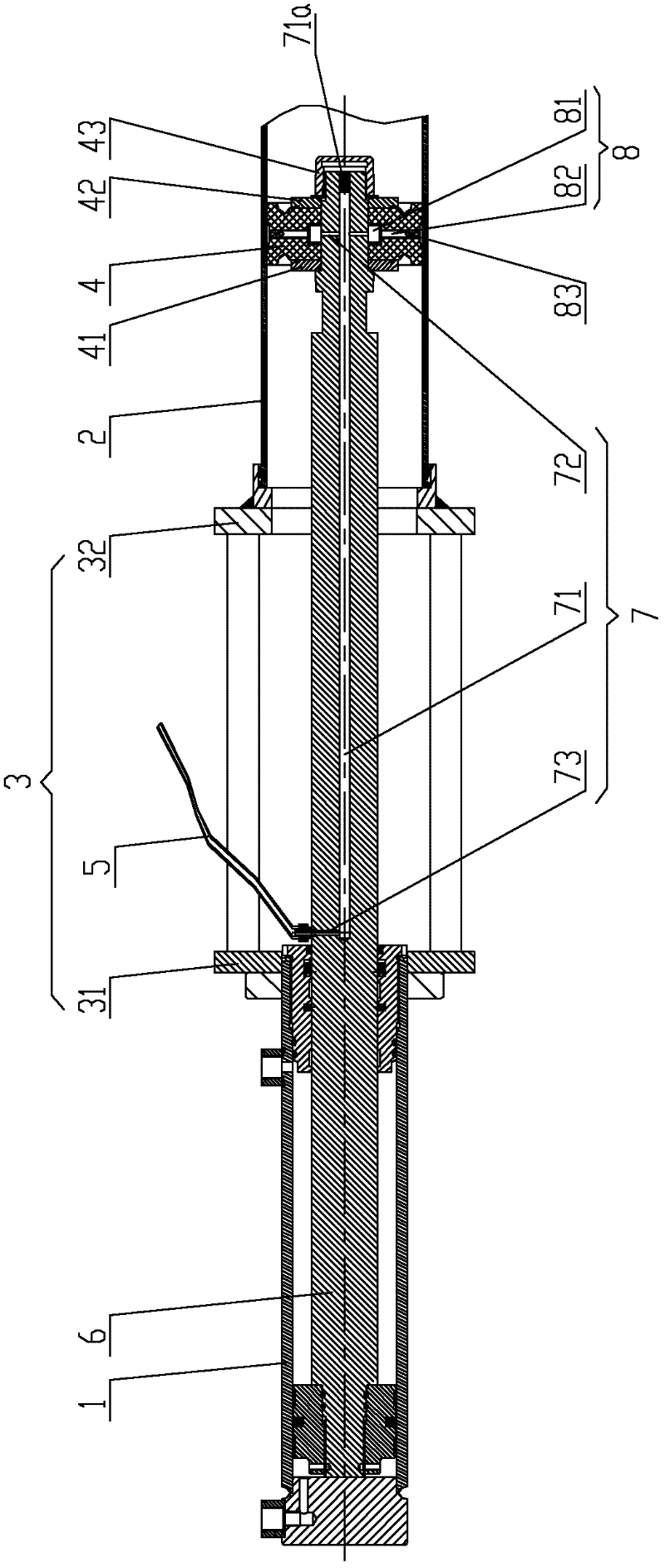 Thick slurry pump and pumping system thereof