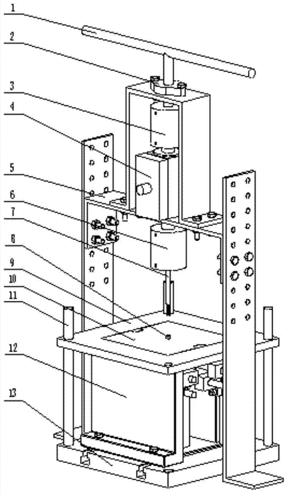 A precision bolt connection torque-pretightening force mapping relationship measurement device