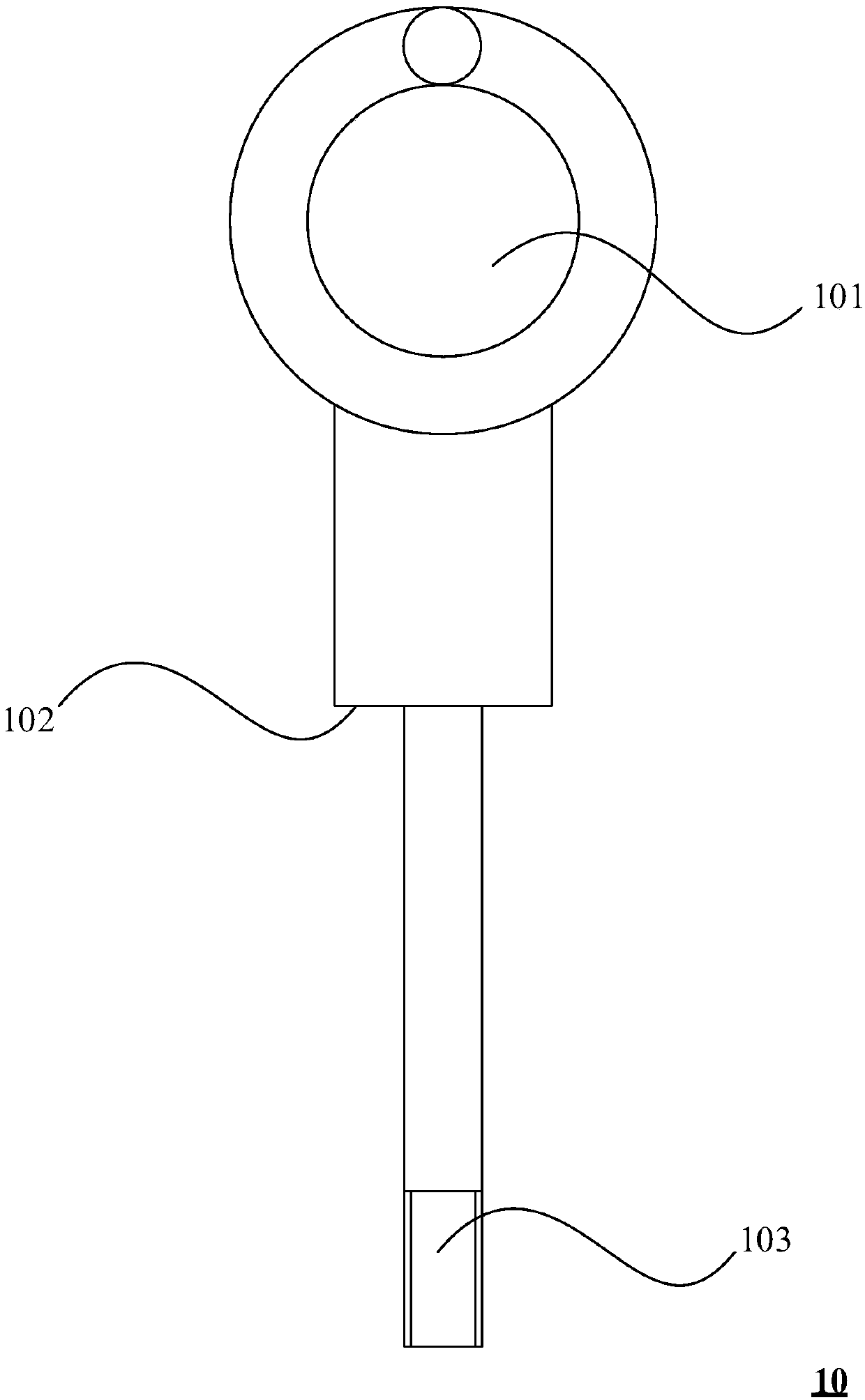 Lifting hanger for pre-branched cable and method for lifting pre-branched cable