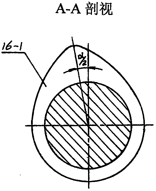 Internal combustion engine variable valve timing mechanism with simple structure