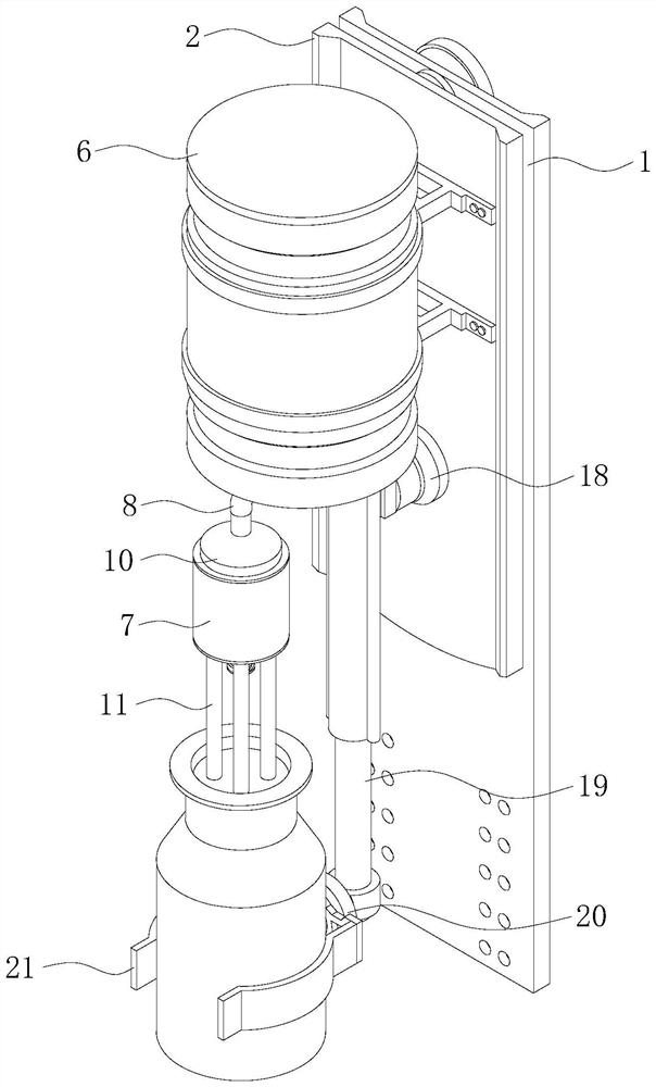 Drip irrigation bottling device for cosmetic processing