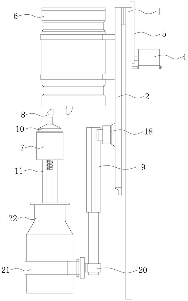 Drip irrigation bottling device for cosmetic processing