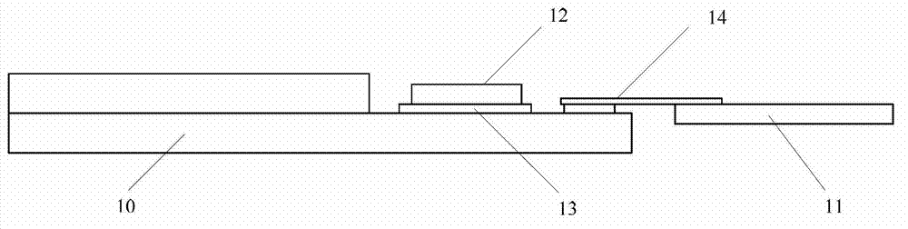 COG (Chip On Glass) bonding method and temperature control device