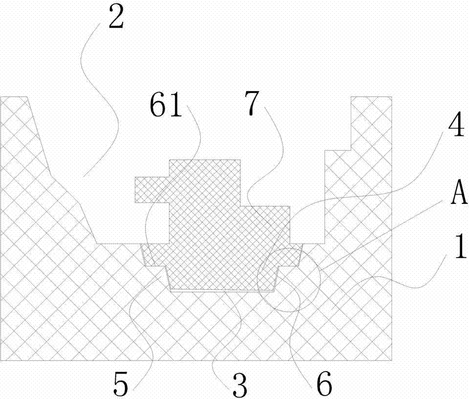 Sand core structure and manufacturing method for sand core