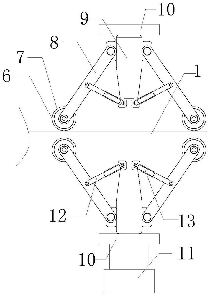 Plastic film water removal device and method