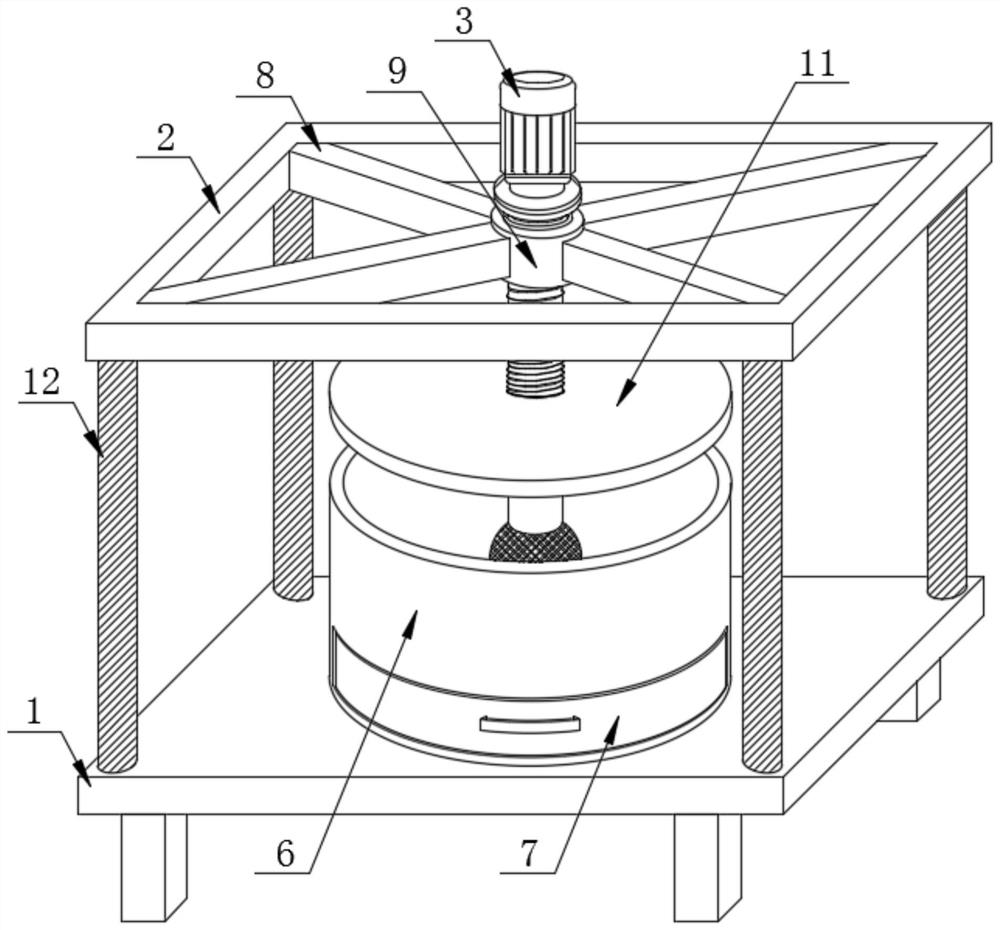 A multi-fixed grinding device for casting