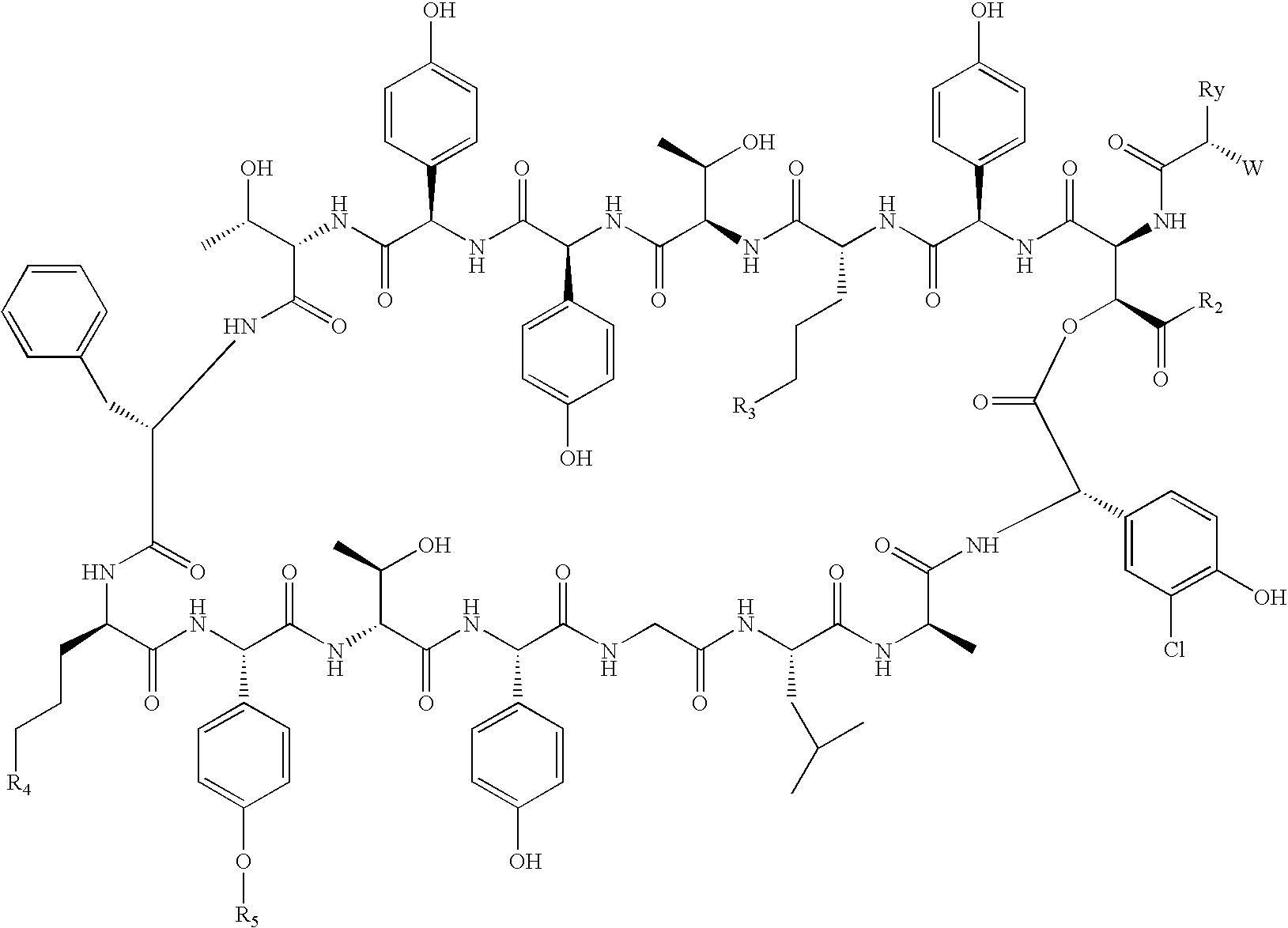 Ramoplanin derivatives possessing antibacterial activity