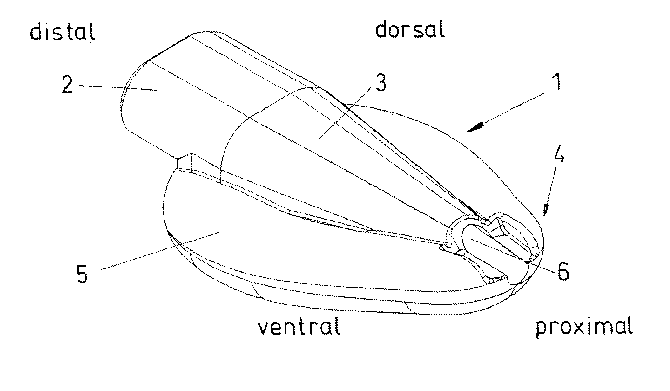 Larynx mask having a connector