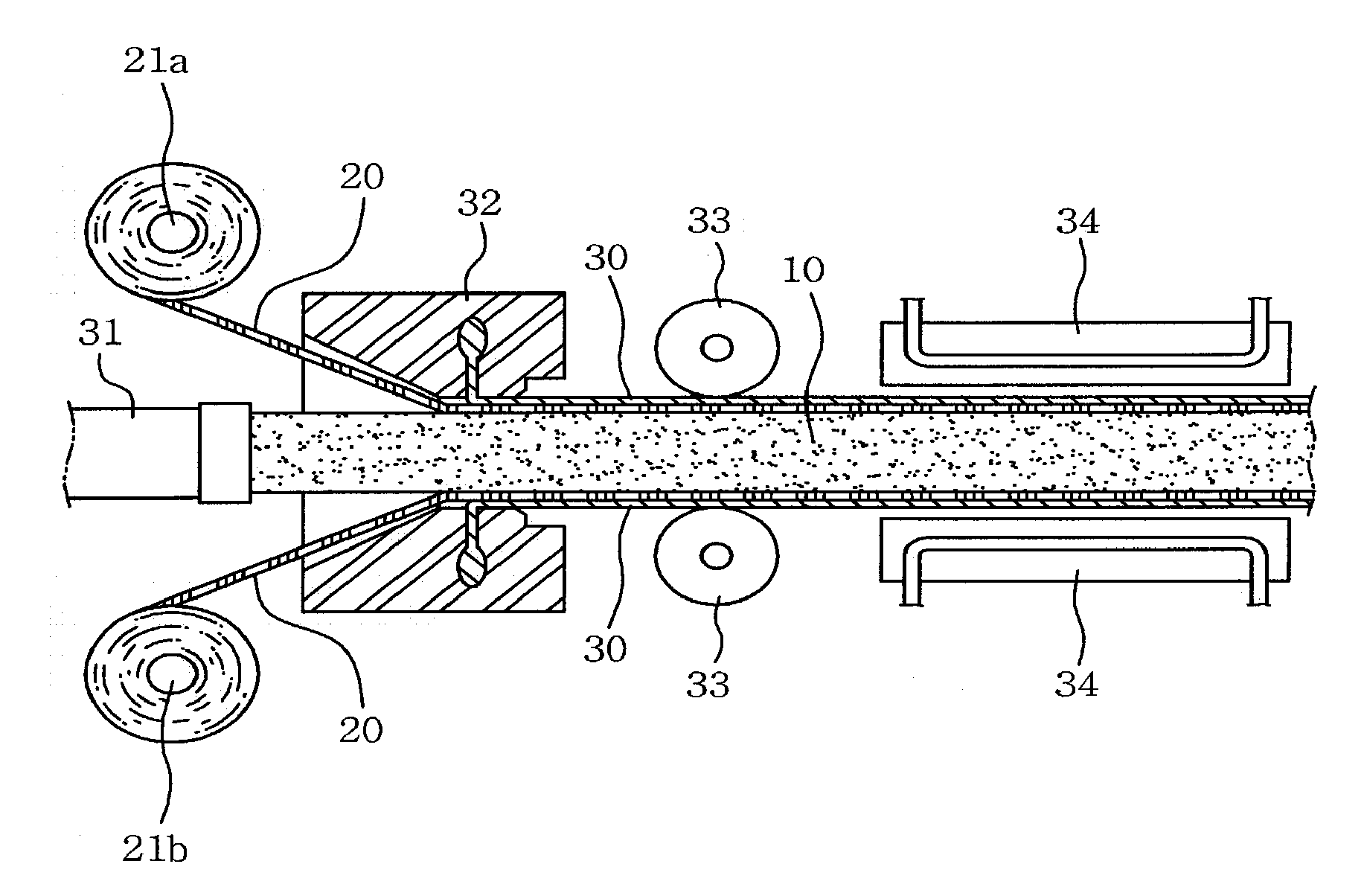 Thermoplastic Compound Plate-Shaped Material, Method for Manufacturing and Articles Manufactured Using the Same