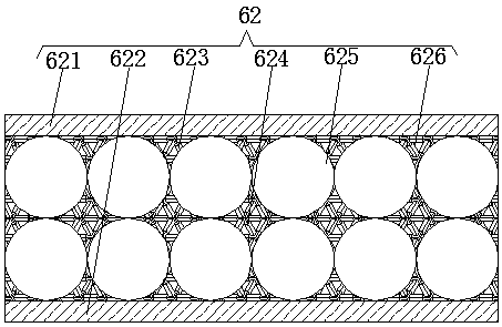 A polishing device with good shock absorption performance