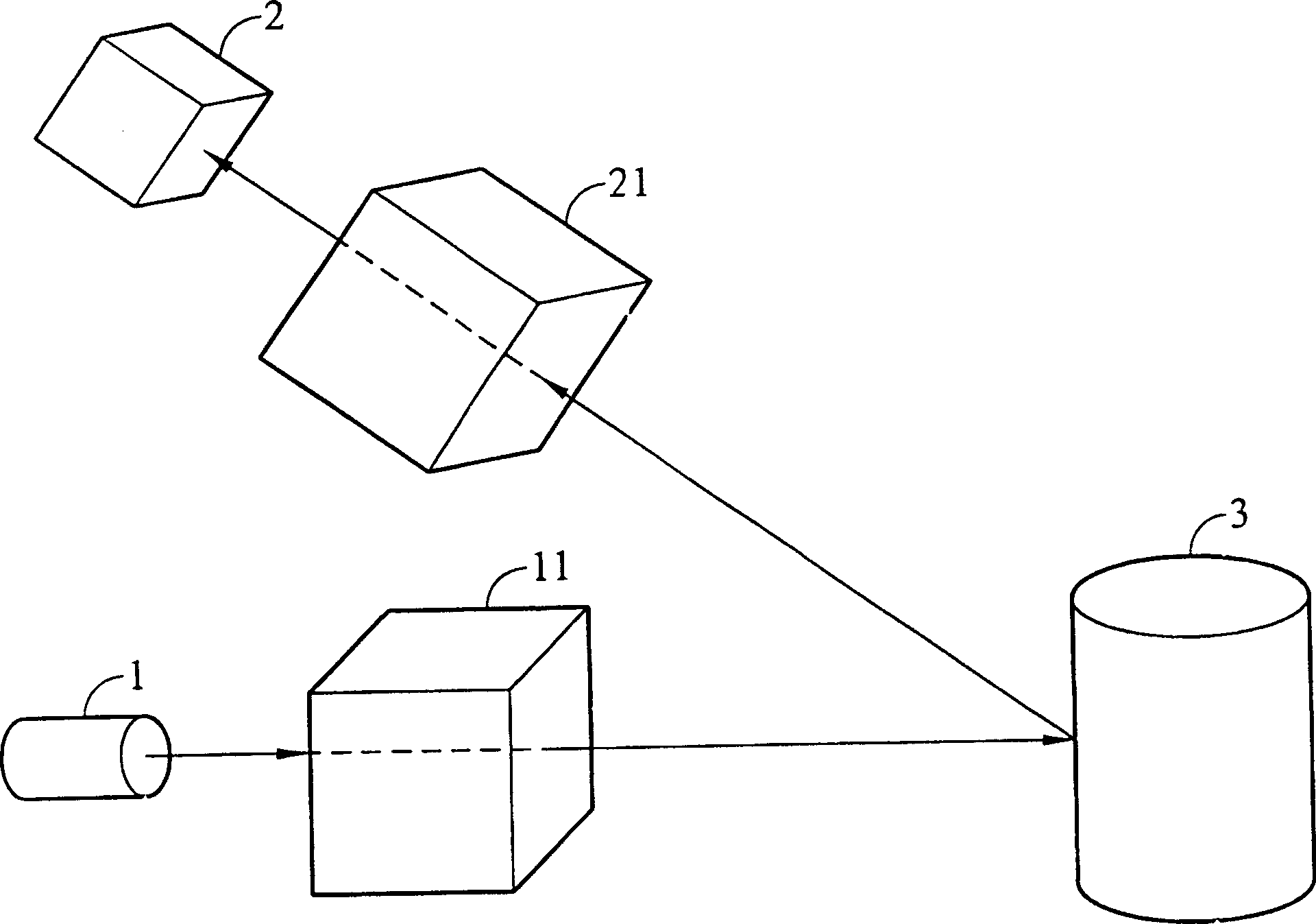 Method and apparatus for calibration of laser three-dimensional measuring appliance