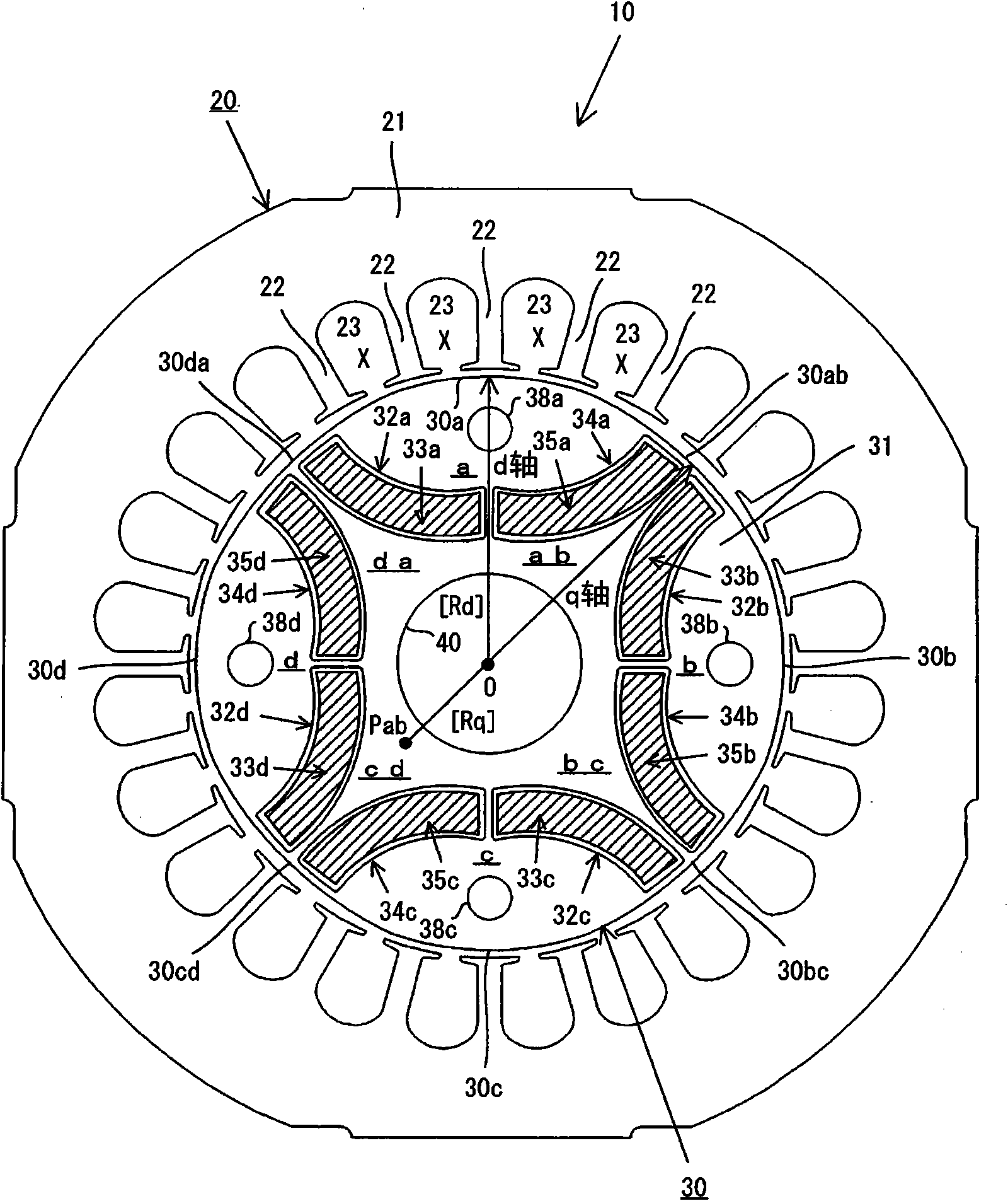 Permanent magnet rotating machine