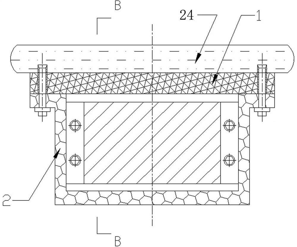 Water heater outlet water temperature control device and control method thereof