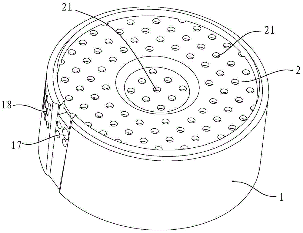 Fire cover for domestic gas stove and burner using the same