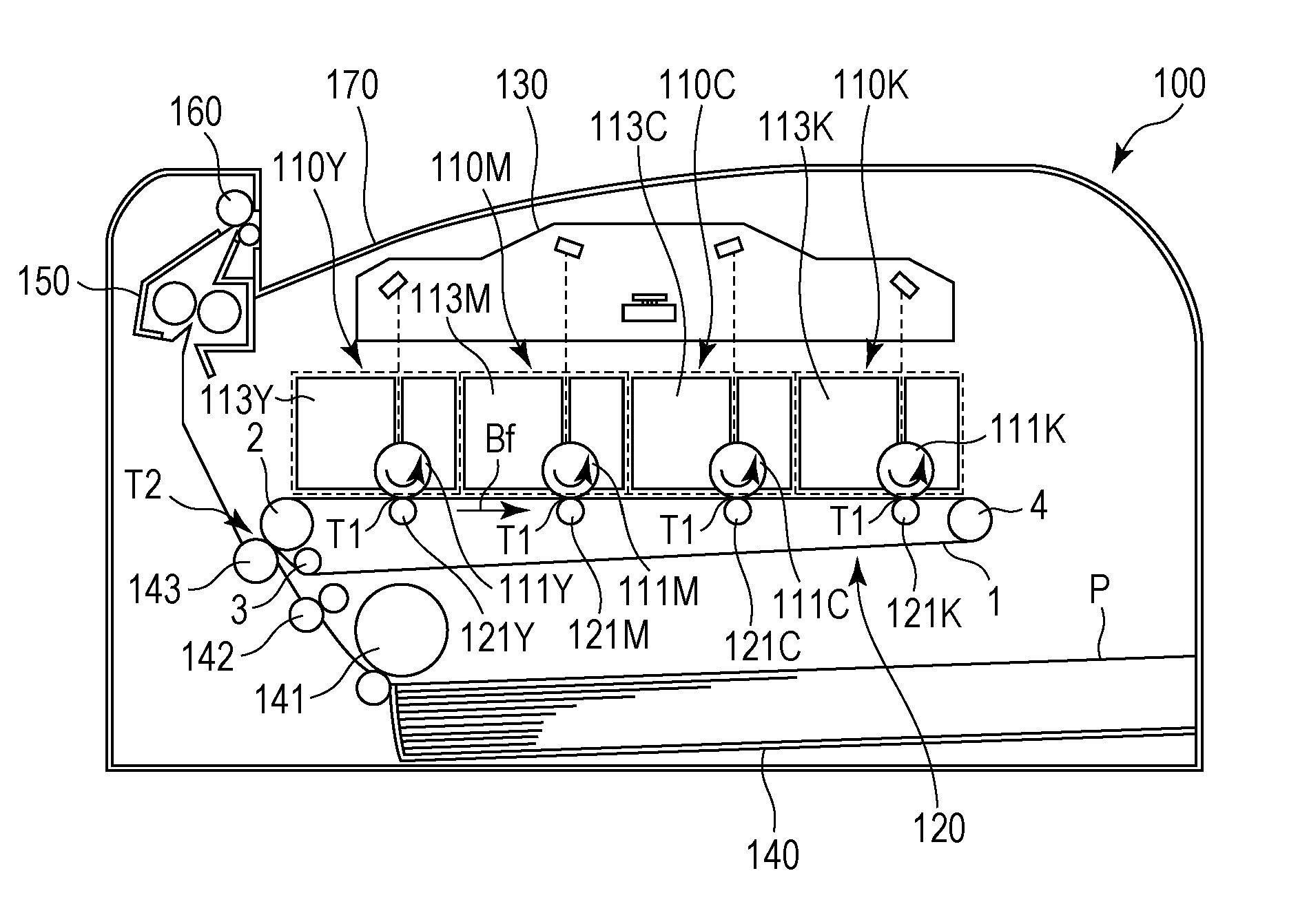 Belt conveyor unit and image forming apparatus